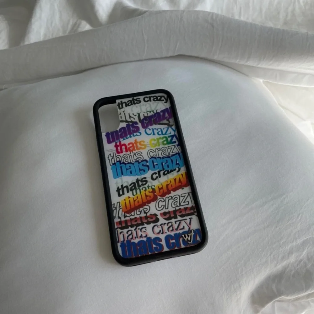 Wildflower “That’s Crazy” iphone X case